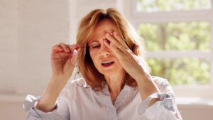 The stroke of the eye can cause sight to be lost in a few hours. The sign to spot before it is too late