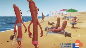 "We are not sausages": this shock slogan must remind us of the dangers of excessive solar exposure