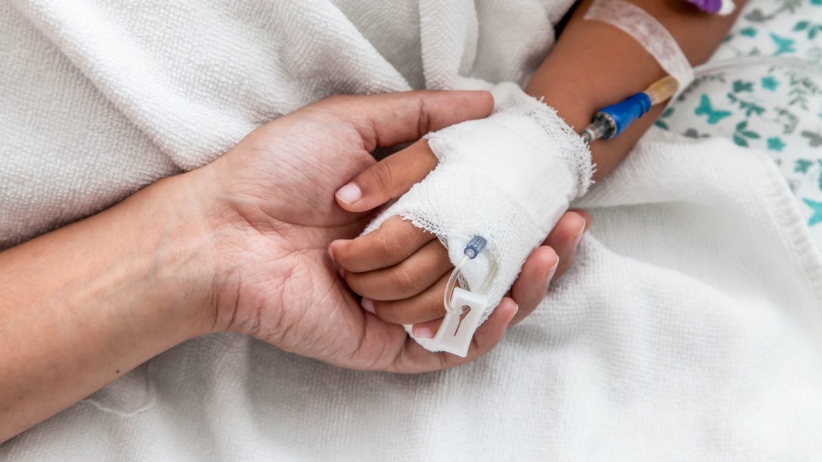 What his parents thought they were a blue led her to a triple amputation