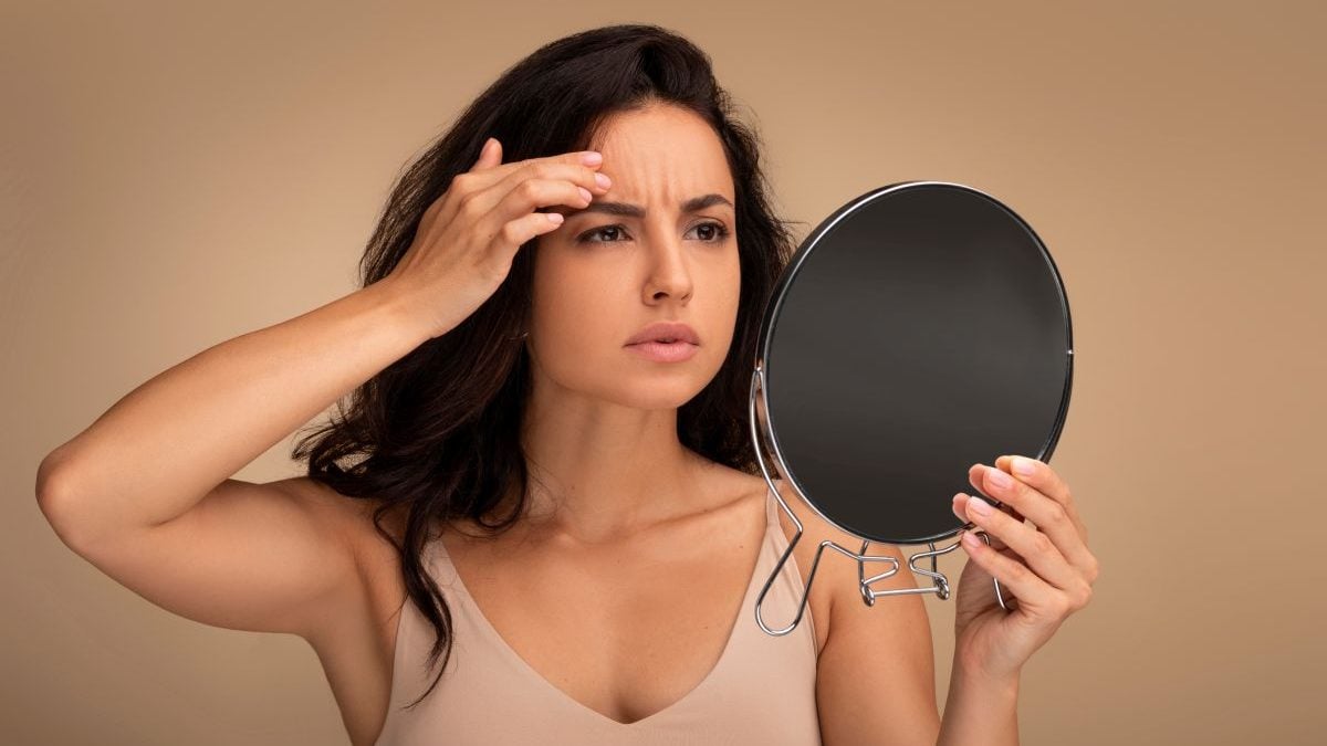 These 5 visible signs on the face clearly show dehydration, according to Dr. Kierzek