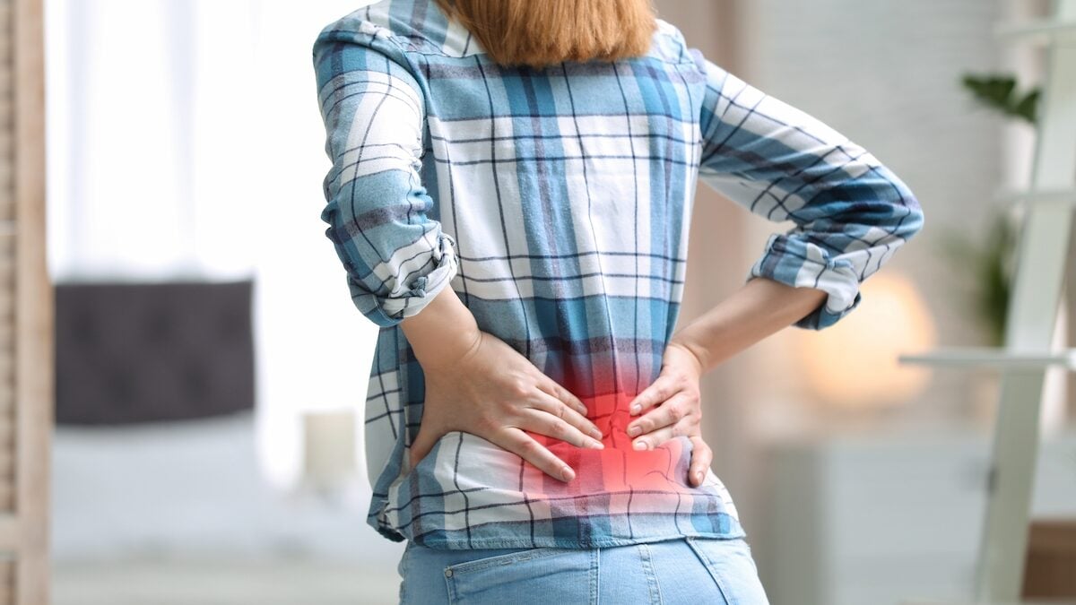 "For two years, I was told that it was only a sciatica", his back pain was hiding a tumor the size of a grapefruit