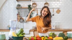 Here is the number of portions of fruits and vegetables to consume per day ... and it's not 5!