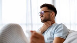"Nothing alarming," says Chatgpt ... It was however an advanced esophagus cancer