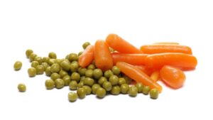 Please note, these peas & frozen carrots sold at E.Leclerc can contain glass and wood