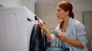 Reminder of the 3 -in -1 horizon concentrated laundry sold at Carrefour