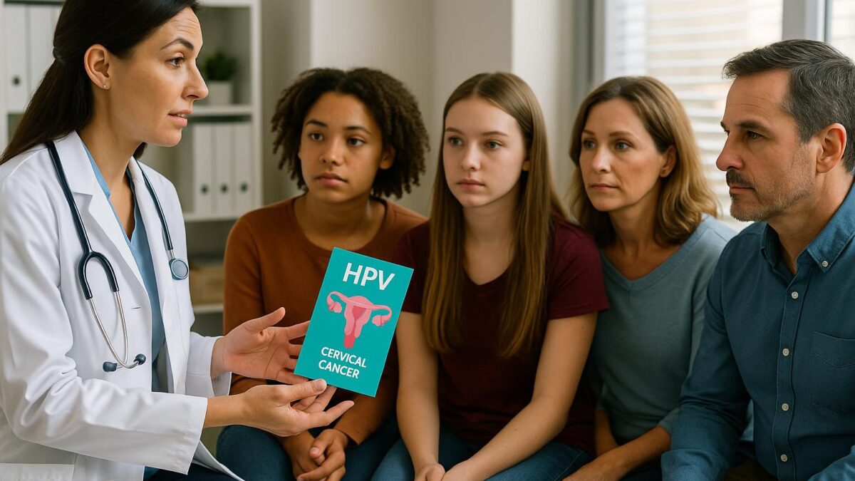 Cervical cancer: HPV vaccine in adolescents can prevent 80% of cases