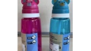 Sold at Intersport, these water bottles for children carry a risk of choking