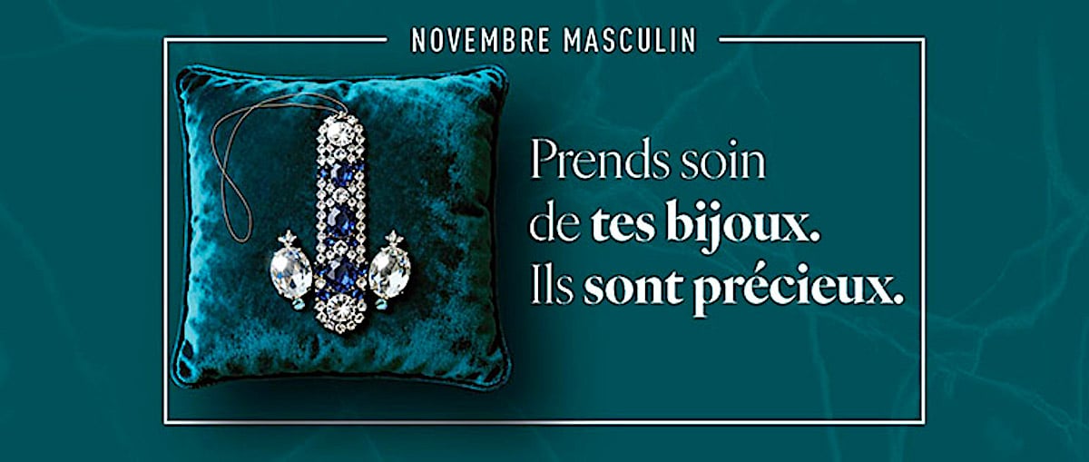“Take care of your jewelry”: Gustave Roussy is committed to preventing male cancers