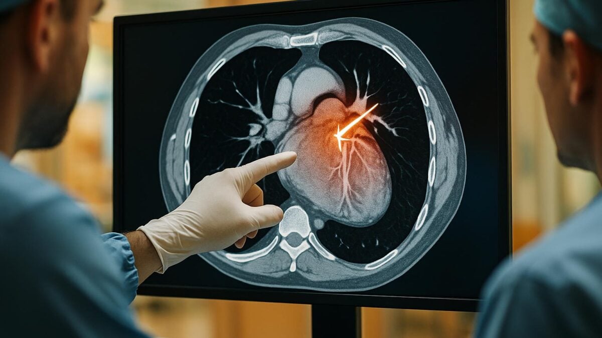 After back surgery, doctors find cement in his heart