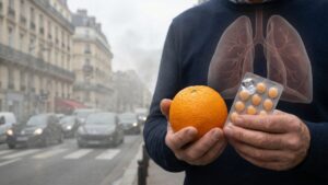 Against air pollution, this very common supplement could protect your lungs