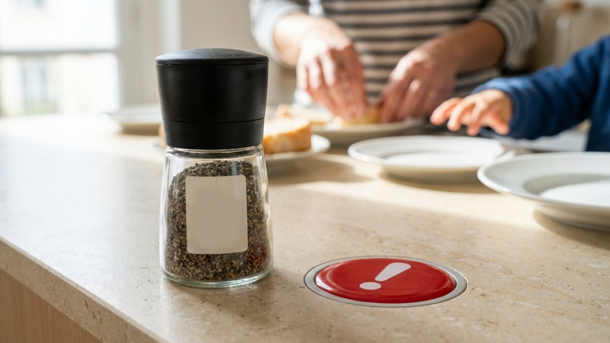 Ground black pepper U: this bottle is recalled, feared toxins are involved