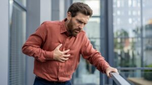 He succumbs after learning of the accidental death of his wife. Dr. Kierzek warns of the effects of extreme emotional shock