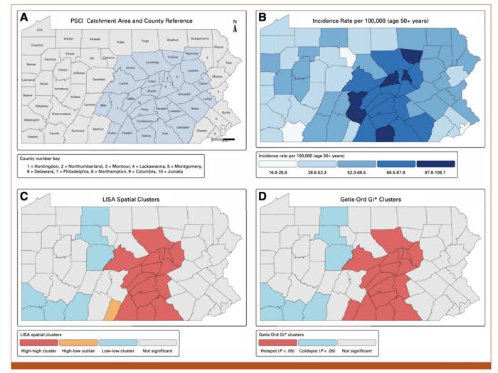 The researchers found that for every 10% increase in cultivated area, the incidence of melanoma increased by 14% across the region. A similar trend was observed for herbicide-treated surfaces: a 9% increase corresponded to a 13% increase in melanoma cases. 