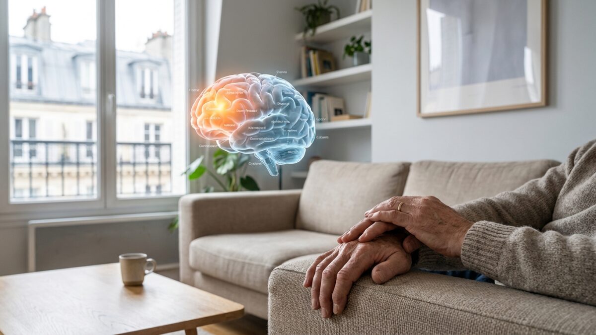 She thought her partner had just become "grumpy" but he died a few months later