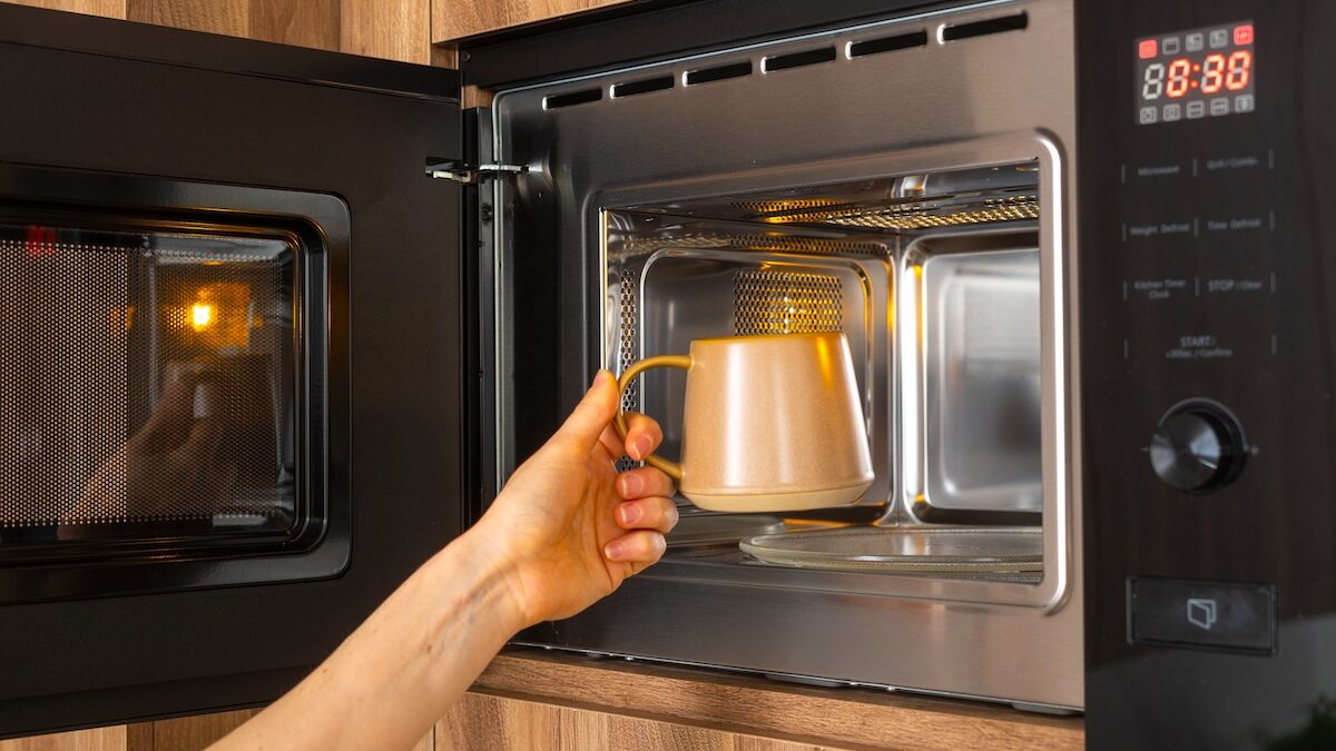 Why You Should Never Reheat Your Coffee in the Microwave, According to Our Dietitian