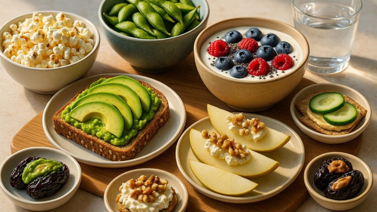 You lack fiber on a daily basis, here are 8 validated snacks to quickly regain energy