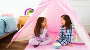 At what age can you let your child sleep at a friend's house?