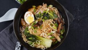 I'm a dietician, and here is the balanced Japanese dish that I love to prepare in 5 minutes