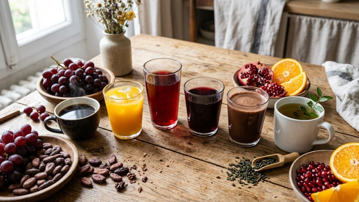 6 Powerful Drinks Dietitians Recommend to Stock Up on Antioxidants