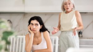 My mother/father has a series of conquests and it makes me uncomfortable. But do I have a say in this?