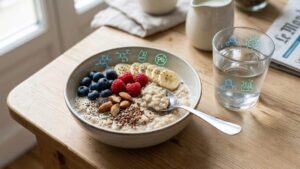 Eating fiber would help reduce the amounts of PFAS in our body