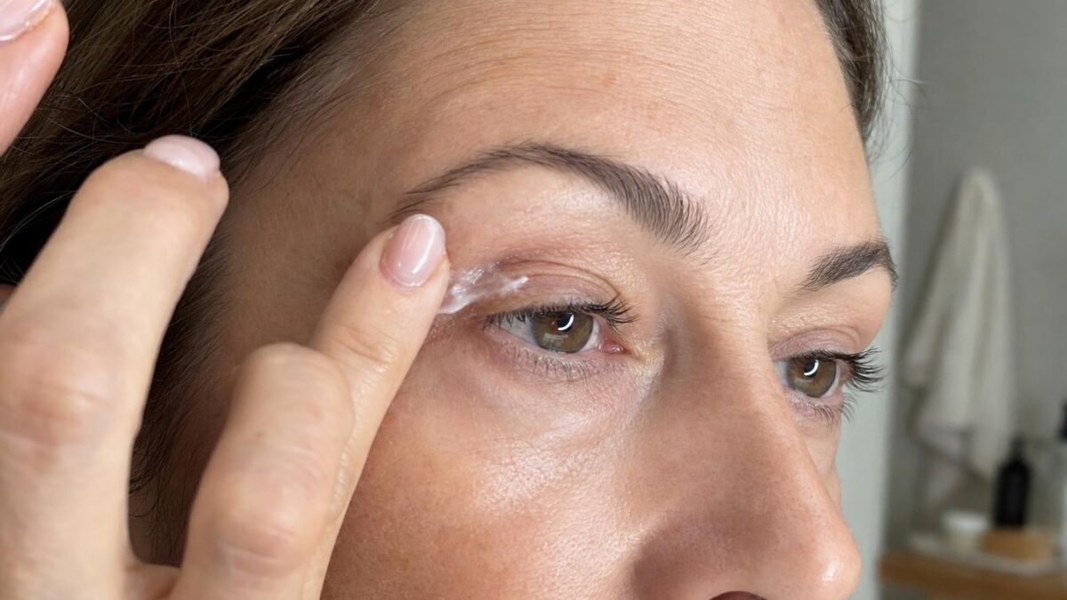 Eyelids that droop after 40: this peptide eye cream can transform your look