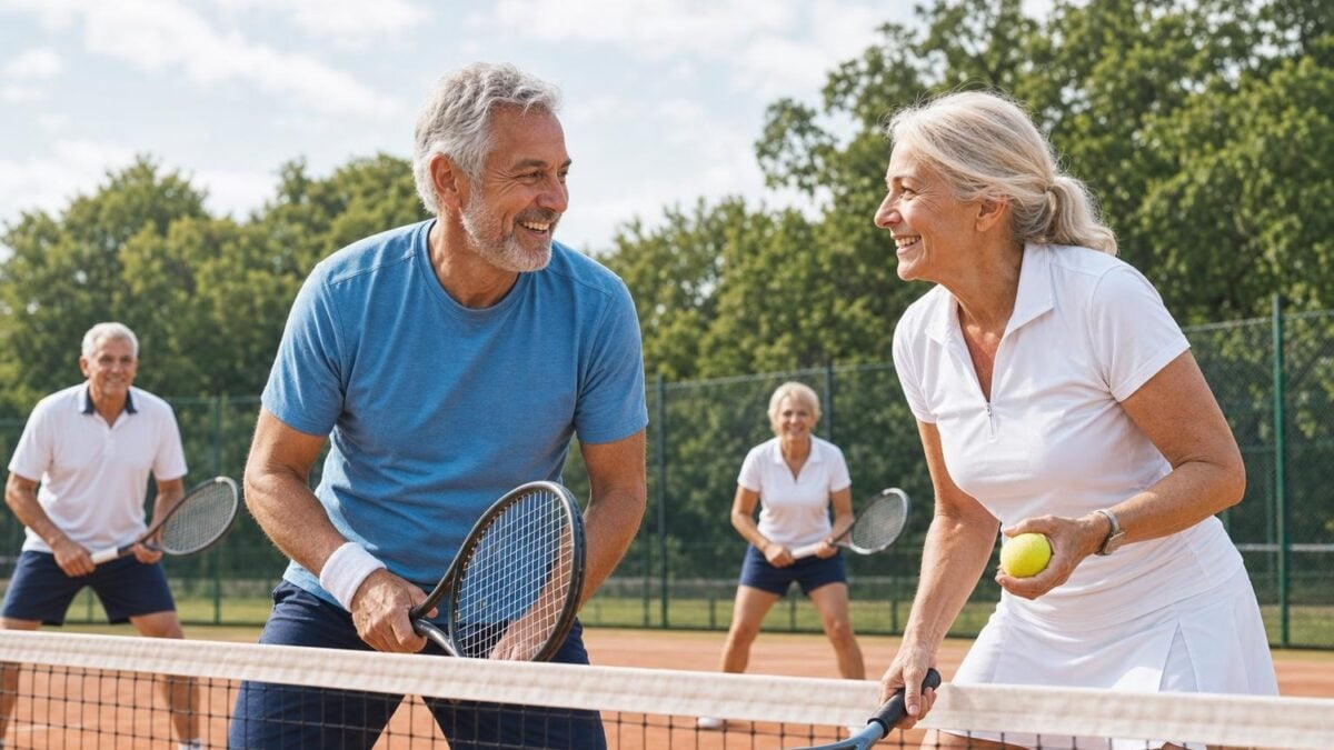 Forget cycling or jogging: tennis would give you 10 years of life in excellent health!
