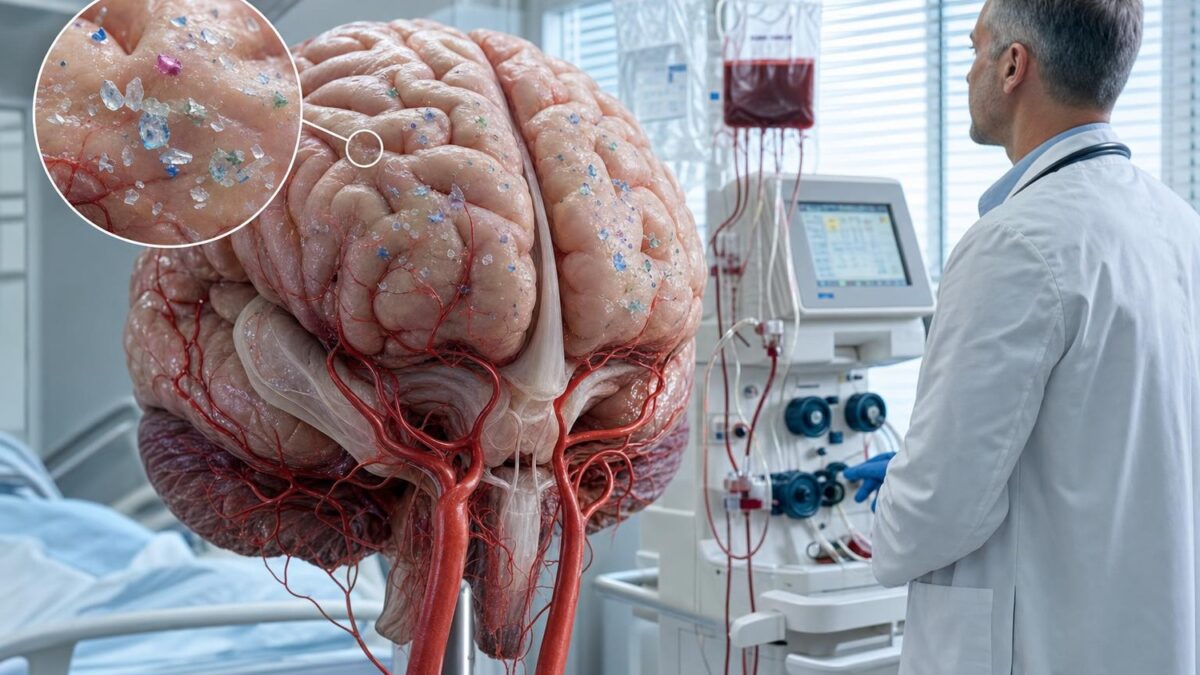 Microplastics in the brain: experts warn of this worrying link with stroke and dementia