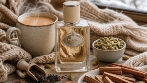 Want a warm fragrance without an overpowering effect? This Prada with chai and sandalwood is already intriguing connoisseurs