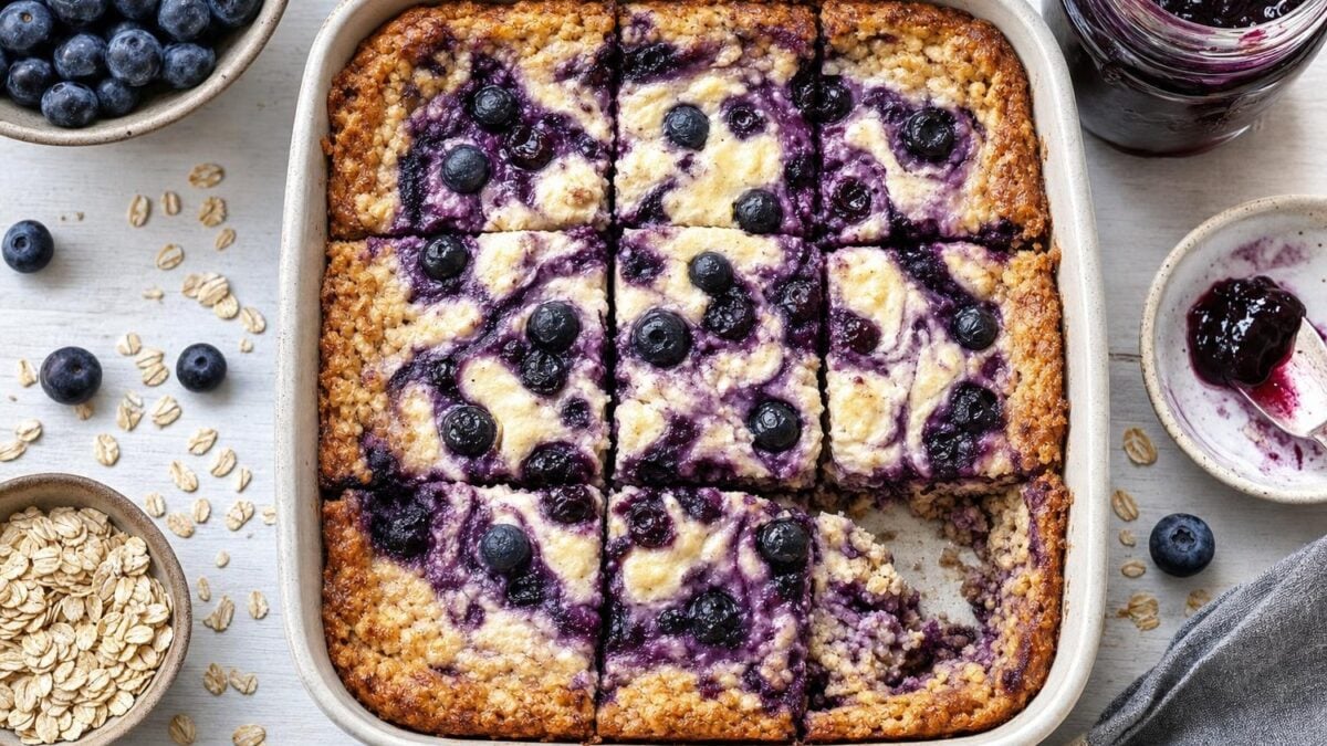 Breakfast: This Blueberry Cheesecake Tastes Like Dessert