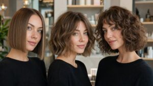 Fine hair after 40: this ultra-precise bob instantly gives the impression of volume