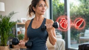 Heart of women: these 2 hours of weight training per week would reduce your risk of heart attack