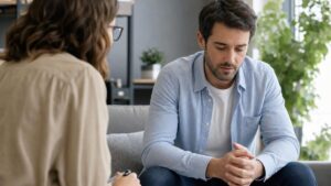 Looking away while speaking: what it really reveals (and it's not a lie)