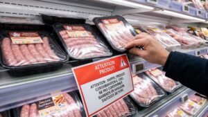 Consumer alert: do not eat these Auchan poultry sausages, their expiry date is incorrect