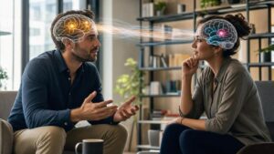 Exhausted after a conversation? Study estimates how long your brain overheats while listening