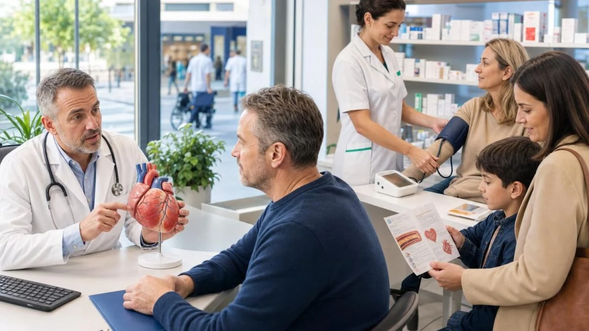 Heart Plan: screenings from age 6 and pharmacy checks to prevent 80% of heart attacks