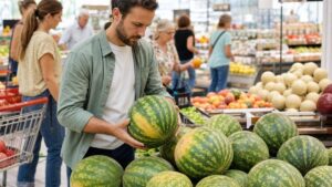 How to choose the right watermelon at the supermarket for the best summer dishes?