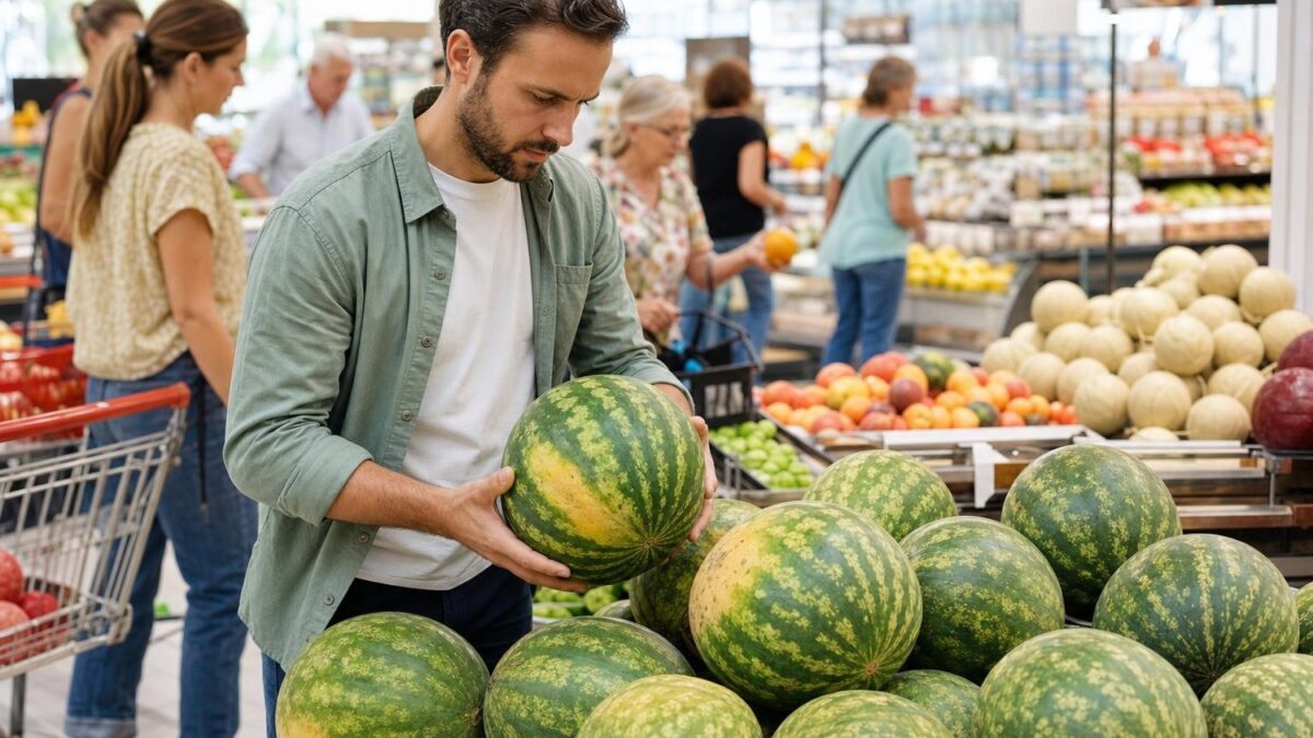 How to choose the right watermelon at the supermarket for the best summer dishes?