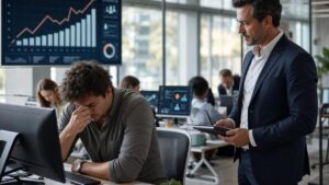 Sick leave on the rise: what if the problem came from management by numbers and AI...