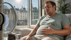 Swollen stomach and heatwave: Dr Gérald Kierzek explains why your digestion slows down in the heat