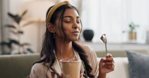 Did you think sorbet was healthier? Yet here is the real healthy (and delicious) choice