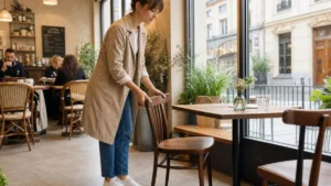 Do you always push your chair back when leaving the table? This gesture says a lot about your personality