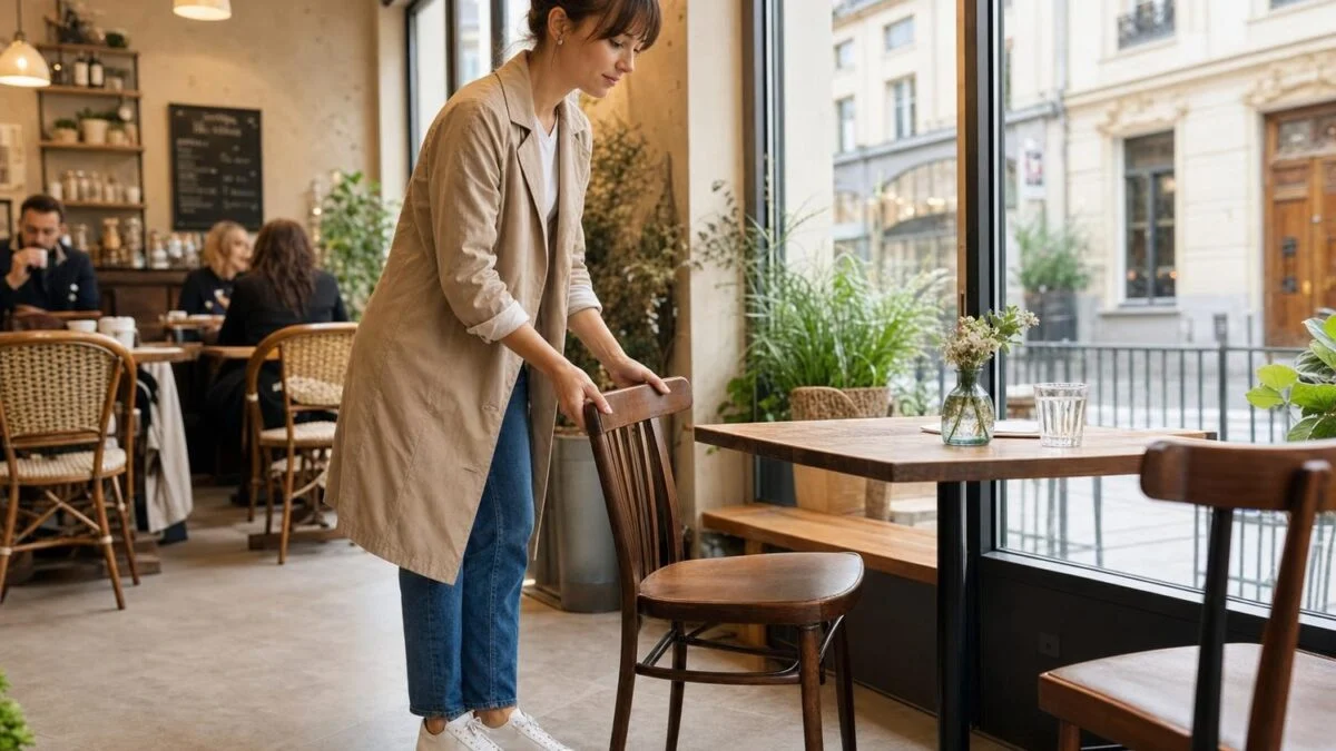 Do you always push your chair back when leaving the table? This gesture says a lot about your personality