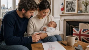 This English first name chosen by Marie Portolano is actually a variation of Jacques and means “the one who supplants”