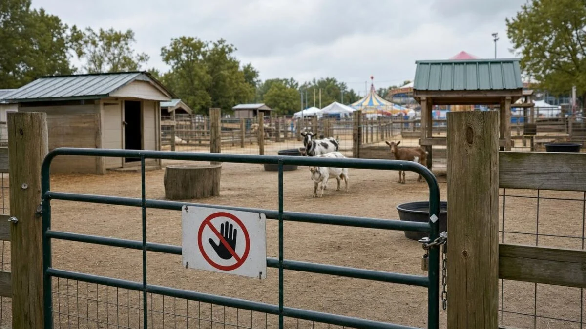 Rabies: contaminated kids expose visitors to an educational farm
