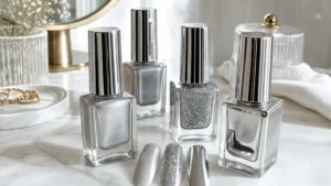 Silver nails: these 3 silver manicures will make your nails shine at the start of the school year