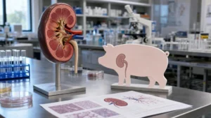 Tim Andrews lived 271 days without dialysis thanks to a pig kidney: immense hope for patients