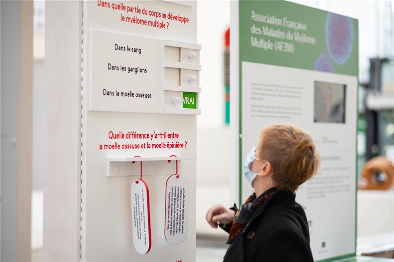 45,000 French people affected per year: an immersive exhibition at Saint-Louis hospital to understand blood cancers