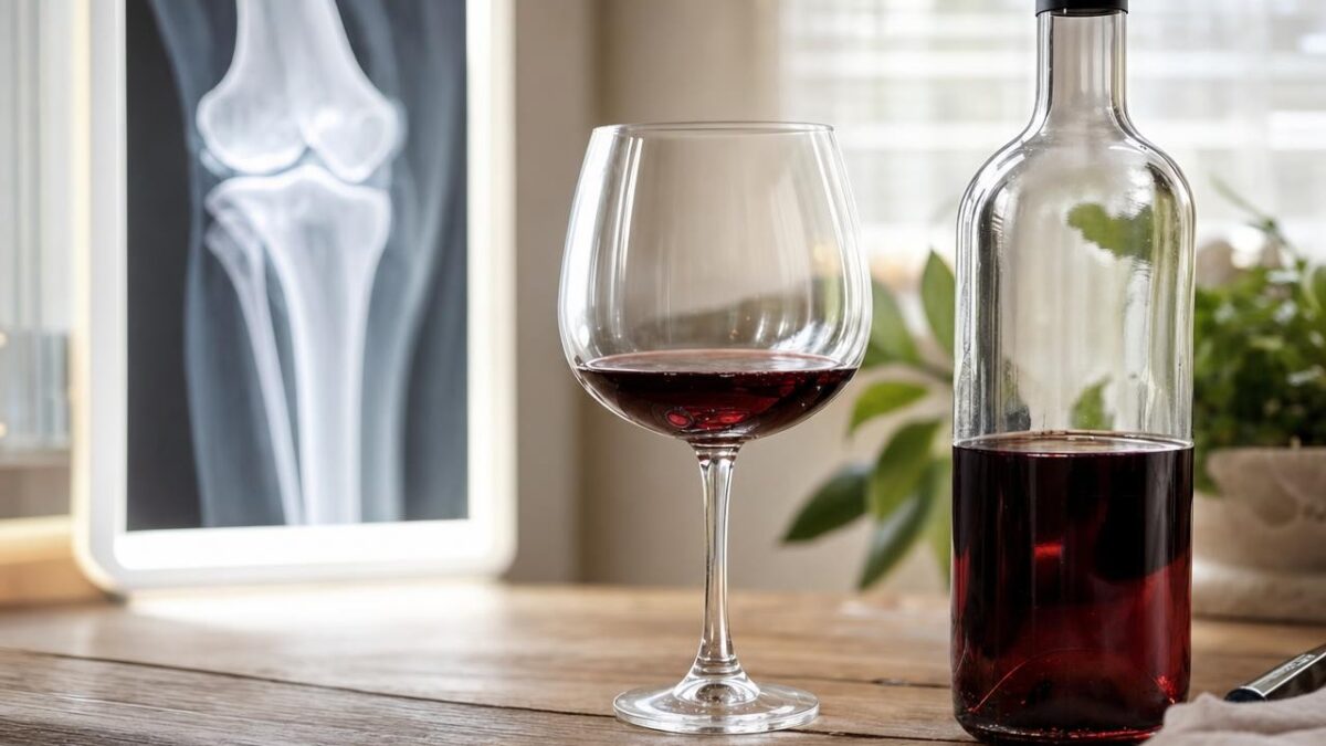 Do you drink a glass of alcohol to relax? This habit would silently increase your risk of osteoarthritis