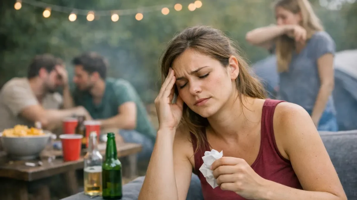 Fatigue, hangover or Covid? What you need to know after the massive gathering of students in Villeneuve-de-Berg